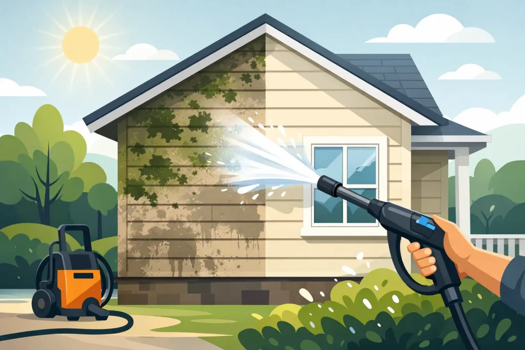 Can Power Washing Remove Mold From Your Home?