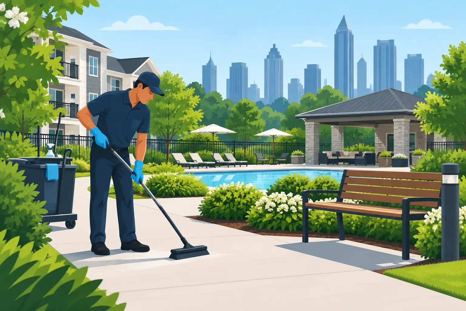 HOA Common Area Cleaning Guide for Atlanta