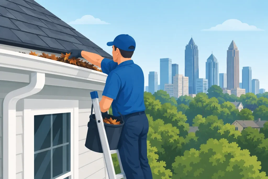 When Should Gutters Be Cleaned in Atlanta?