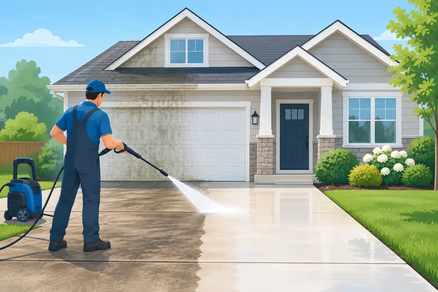 Home Pressure Washing Services for Better Curb Appeal