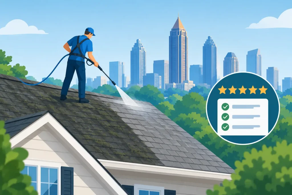 Roof Cleaner Ratings: What Atlanta Owners Should Check